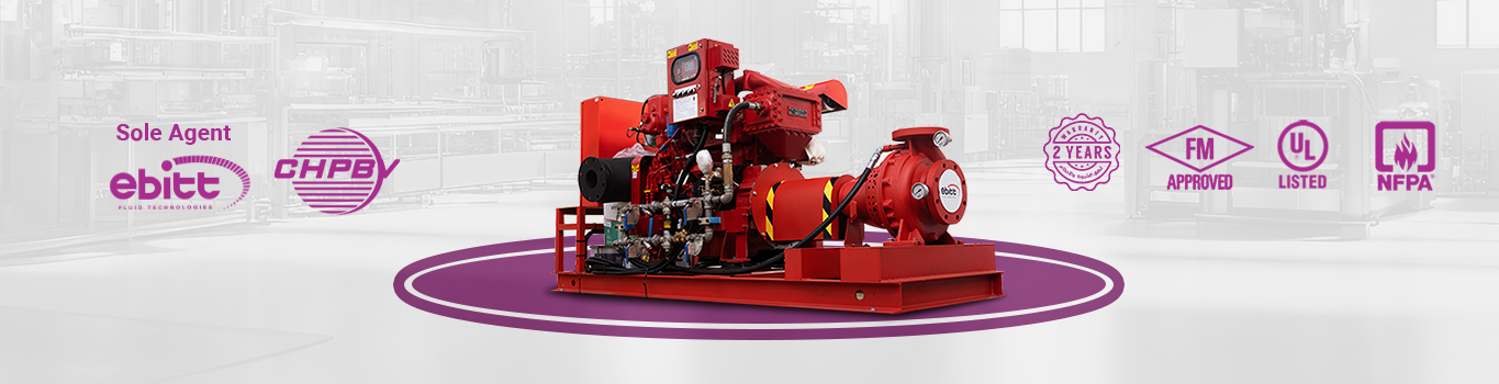 Turbosan NORM Series End Suction Fire Pump