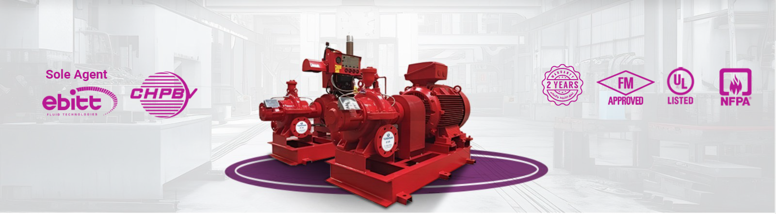 Turbosan CEP Series Double Suction Split Case Fire Pump